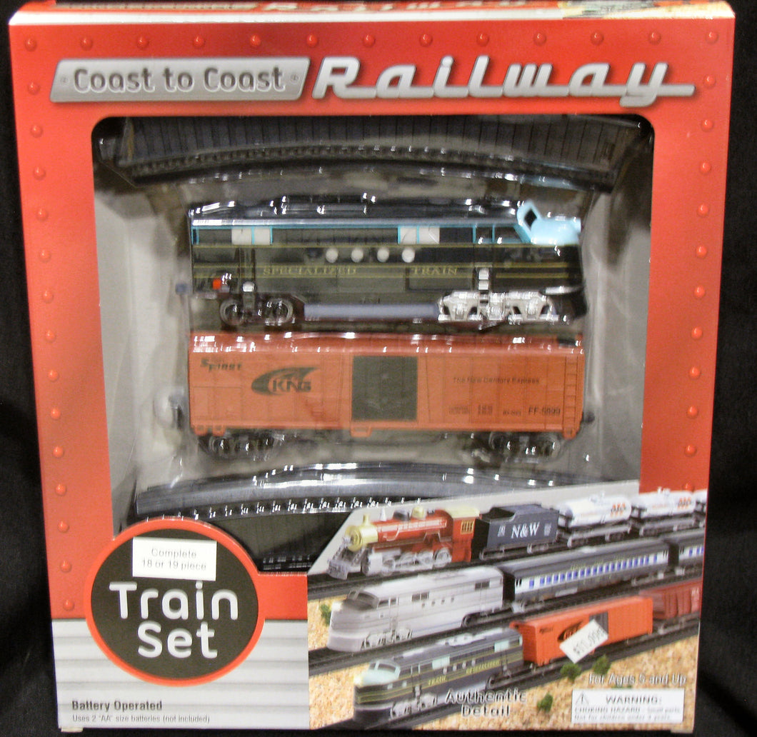 Coast to Coast Railway Train Set