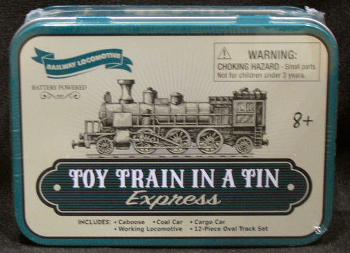 Toy Train in a Tin