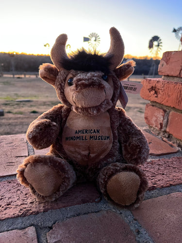 AWM Sitting Buffalo Plush