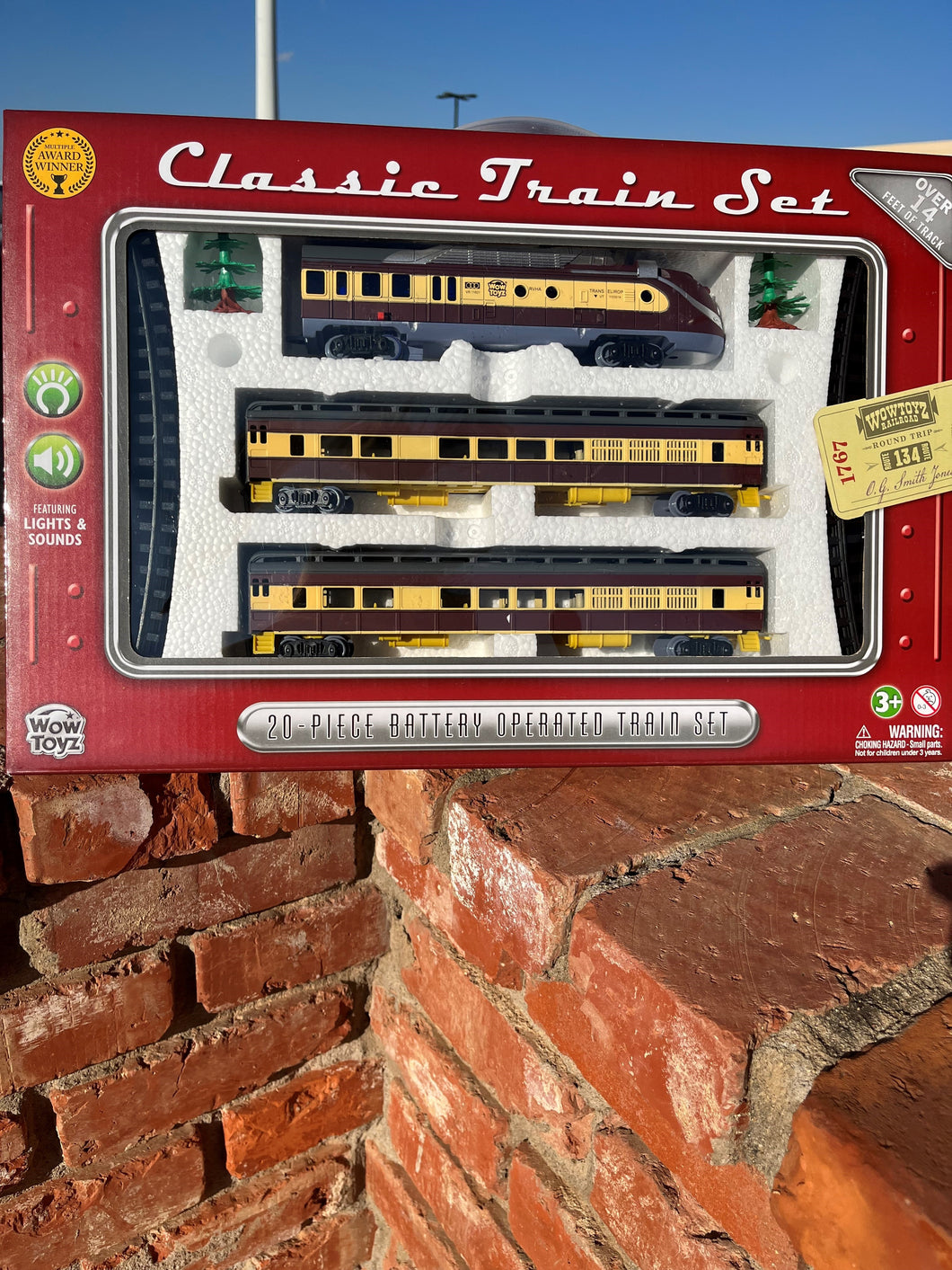 Classic Train Set Passenger Car