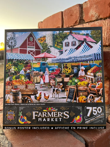 Jigsaw Puzzle Master Pieces Puzzle Farmer's Market