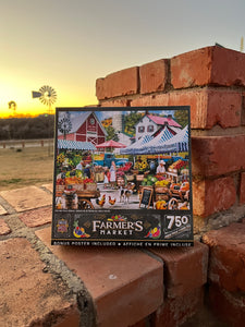 Jigsaw Puzzle Master Pieces Puzzle Farmer's Market