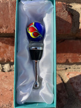 Wine Bottle Stopper Blue