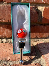 Wine Bottle Stopper Red
