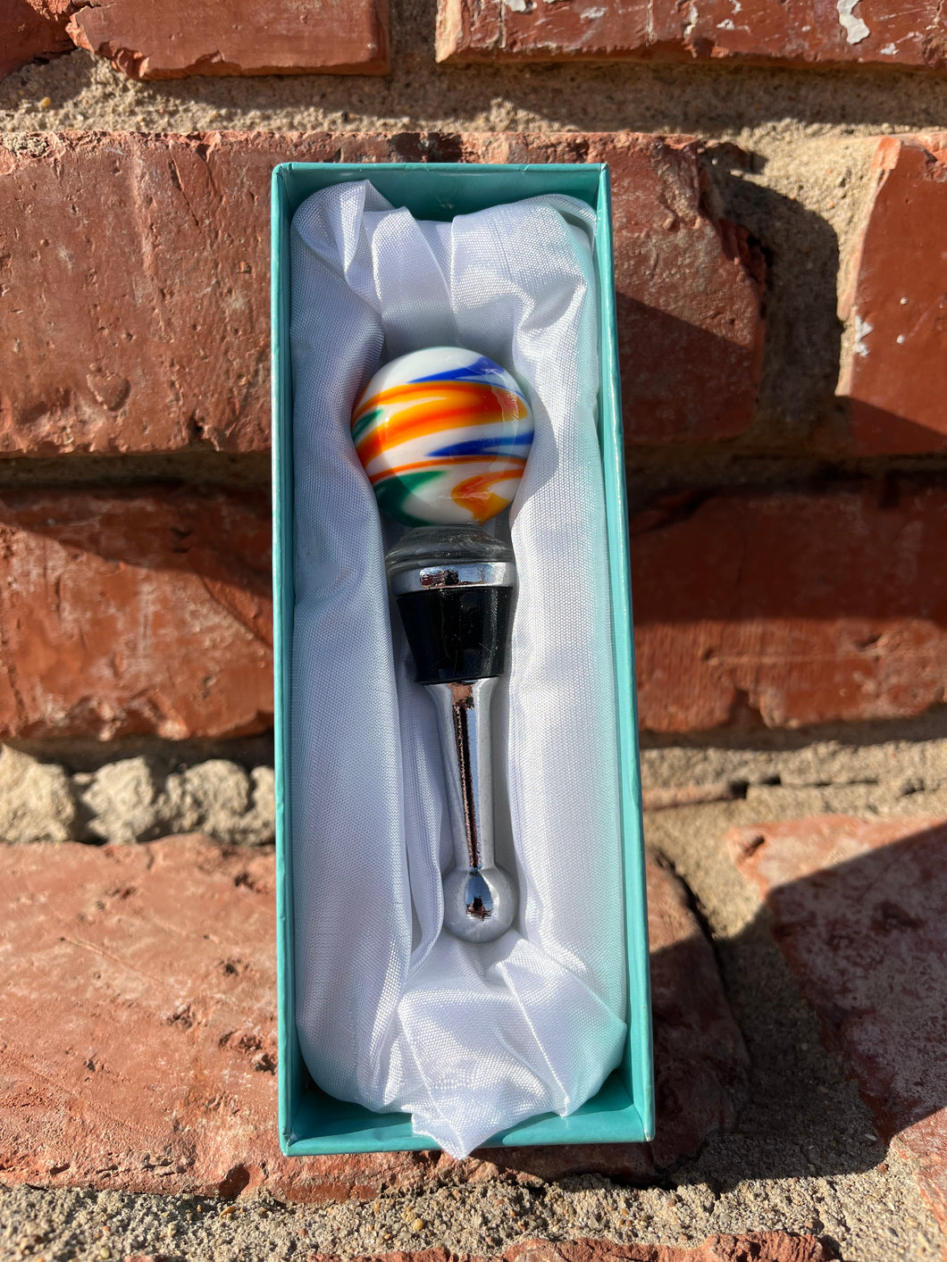 Wine Bottle Stopper White