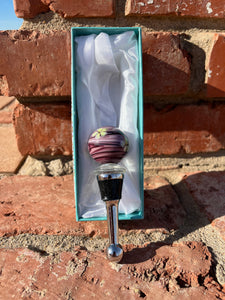 Wine Bottle Stopper Purple
